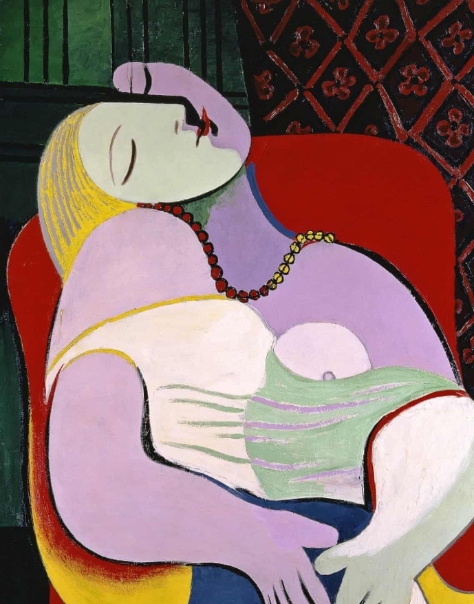 Pablo Picasso painting, Le Rêve
